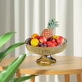 thumbnail image 4 of Fruit Bowl Pedestal Fruit Bowl Serving Bowl Multifunctional Modern Kitchen Decorative Pedestal Bowl Snack Bowl for Home Farmhouse, 4 of 9