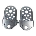 thumbnail image 4 of Reposapiés plegable para el asiento trasero de la bicicleta, piezas de reparación de metal, accesorios robustos, fácil instalación de 4,4 x 2,6 pulgad, 4 of 9