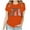 Orange, variant on VBTAPA Happy Easter Shirts for Women Funny Egg Graphic Tees Short Sleeve Cute Rabbit Bunny T-shirt Lightweight Holiday Blouse Tops Prime Sales Today Army Green XL