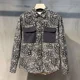 thumbnail image 2 of Camisas masculinas con estampado floral y bolsillo, camisas para hombre con botones, informales, de verano, de marca barata, estilo coreano, estilo hipster y social, 2 of 5
