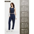 thumbnail image 7 of BALEAF Women's Workout Tops Racerback Sleeveless Running Athletic Tank Tops Quick Dry Shirts for Sports GYM Exercise Navy Blue M, 7 of 7