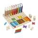thumbnail image 5 of Juguete de matemáticas Montessori de colores Juguetes de Educación Juguete de aprendizaje temprano Matemáticas Ayudas para la enseñanza Conexión de perlas Hugo niños ábaco, 5 of 10