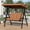 Brown, variant on Huisuilinss Patio Swing,2 Person Porch Swing With Stand,2 Seat Outdoor Porch Swing,Adult Outdoor Swing With Adjustable Canopy,Thickened Removable Cushions,Cup Holders For Backyard Porch Garden