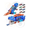 thumbnail image 2 of PINGÜE® City & Speed | Pista Dino Track para Niños | Set de Transporte y Almacenamiento | Alta Velocidad | Para Vehículos 1:64, Azul | Tamaño 63x14x31 | Juguetes Niños estilo Hot Wheels., 2 of 8