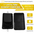 thumbnail image 4 of 188F 5-8kw Gasoline Generator Air Filter Assembly Air Filters Element Cover Box Generator Parts GX390, 4 of 7