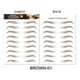 thumbnail image 1 of Parches para cejas simulados e impermeables, parches para cejas estilo tatuaje, parches ecológicos para cejas, parche para cejas, 1 of 2
