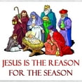 thumbnail image 3 of CafePress - Christmas Jesus Is The Reason For The Season Sweat - Crew Neck Sweatshirt, 3 of 4