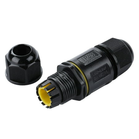 

Junction Box Connector Three Core Straight Waterproof Connector For Billboards Tunnel Lights Road Landscape Lights 3P 6-11mm