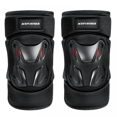 thumbnail image 1 of 1 Paire Genouillères Réglables Conception Ergonomique Genouillères pour Skateboard de Moto, 1 of 4