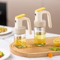 thumbnail image 2 of Perfecto para freidoras de aire, horneado, parrilla y aderezo para ensaladas, rociador de aceite de cocina transparente esencial para una cocina saludable, 2 of 5