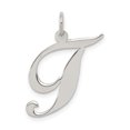 thumbnail image 1 of 925 Sterling Silver Dainty Letter T Initial Name Monogram Necklace Charm Pendant, 1 of 5