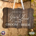 thumbnail image 4 of LifeSong Milestones Wedding Wall Hanging Signs For Ceremony And Reception For Couples - Pick A Seat, 4 of 8
