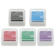 ONAPARTER 5Pcs Multi-purpose DIY Ink Pads Painting Graffiti Stamp Pads (Random Color) As Shown
