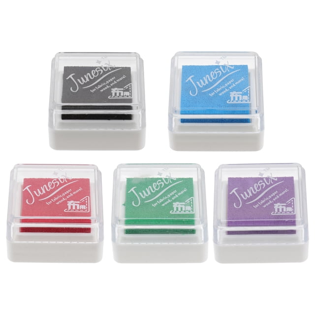 MasteelfCA 5Pcs Multi-purpose DIY Ink Pads Painting Graffiti Stamp Pads (Random Color)