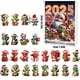 thumbnail image 1 of Calendarios de Adviento con cuenta regresiva para Navidad, cuenta regresiva a ciegas de 24 días, adorno plano para árbol de Navidad, calendario de Adviento, 1 of 1