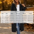 thumbnail image 2 of cocolona Womens Long Quilted Jacket LightWeight Long Sleeve Hooded Zipper Puffer Coat Casual Loose Solid Color Winter Warm Snow Long Outerwear, 2 of 6