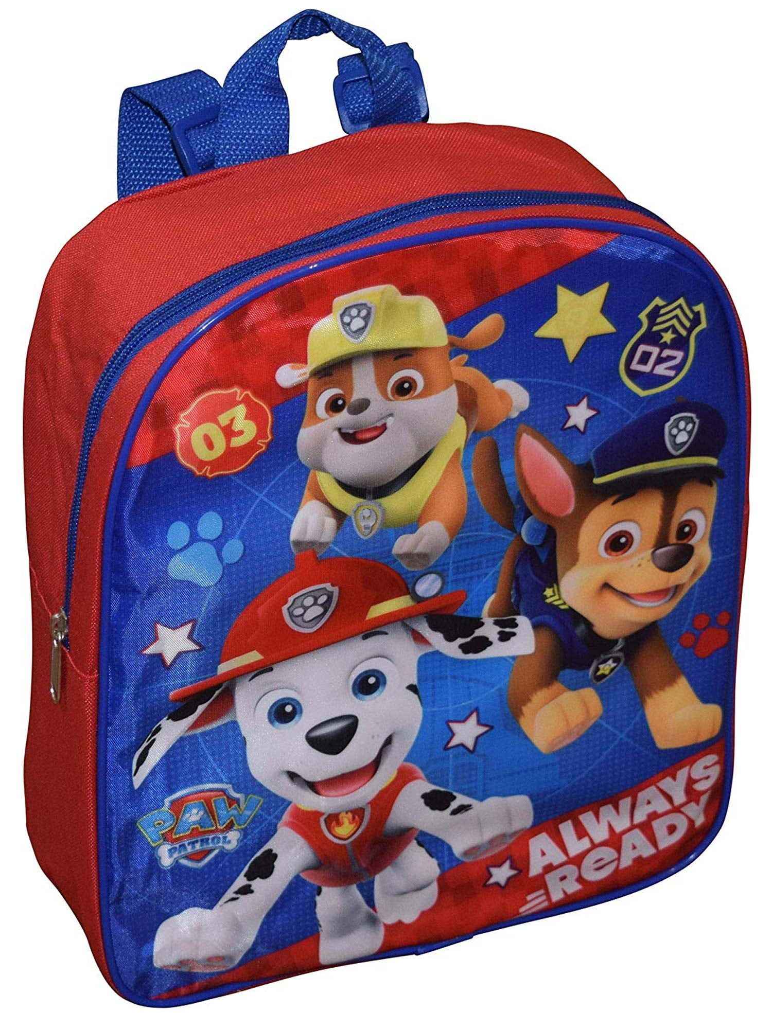 PAW Patrol Boys Paw Patrol Mini 12" Backpack Always Ready Red