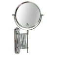 thumbnail image 4 of Deco Brothers Miroir Mural Extensible, Double Face de 8 Pouces avec Grossissement 7X, Chrome, 4 of 4