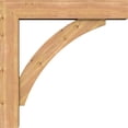 thumbnail image 3 of Ekena Millwork 7 1/2"W x 38"D x 38"H Thorton Block Smooth Bracket w/ Offset Brace, Western Red Cedar, 3 of 25