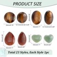 thumbnail image 2 of 23pcs Dyded Gemstones Cabochons Pendants Beads for Necklace Jewelry Making Mixed Shape, 2 of 7