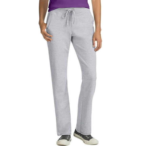 Hanes Womens French Terry Pocket Pant O4677