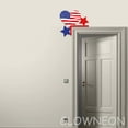 thumbnail image 2 of Glowneon Usa Flag Heart Stars Door Topper Decor For Independence Day, 2 of 5