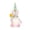 #12, variant on Fwttom Bunny Ear Easter Gnomes Handmade Faceless Spring Gnomes Decorations for Home Plush Tabletop Ornament