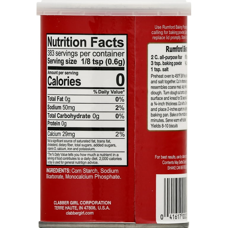 Baking Powder: Nutrition Facts and Health Benefits