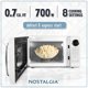 thumbnail image 2 of Horno microondas Nostalgia Retro 20L 700W con 8 cocciones automáticas, 2 of 6