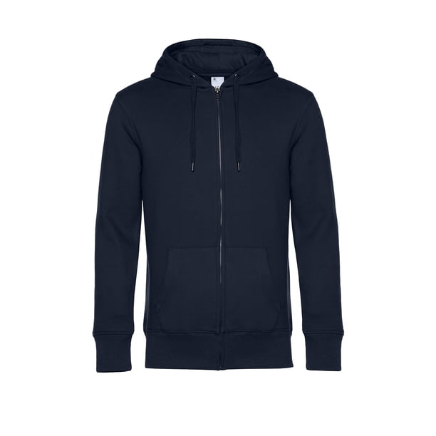 B&C - Sudadera con Cremallera para Hombre (Marino) B&C UTRW7936_navy