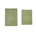 thumbnail image 2 of Home Weavers Fantasia Bath Rug 100% Cotton Non-Slip Bathroom Rug Set Machine Washable Bath Rug-21"x34", Bathroom Rug- 24"x40", Sage Color 2 Piece Bath Rug set, 2 of 6