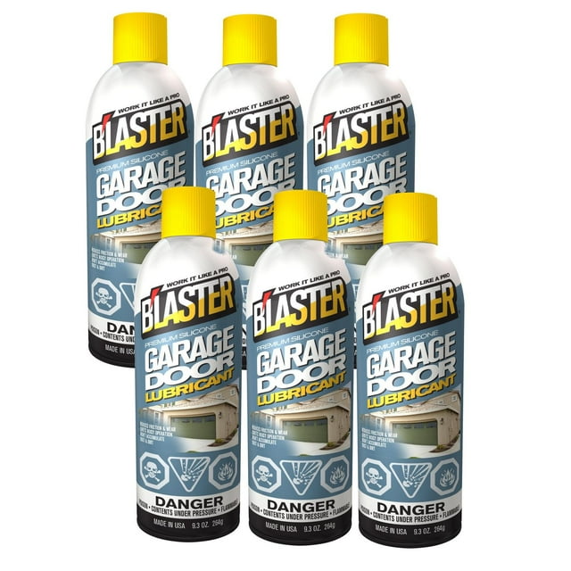 Blaster Garage Door Lubricant 6-Pack