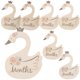 thumbnail image 2 of 7PCS Swan Clothes Dividers with Age Markings Nursery Closet Organizer Wardrobe Separators for Neat Storage, 2 of 4