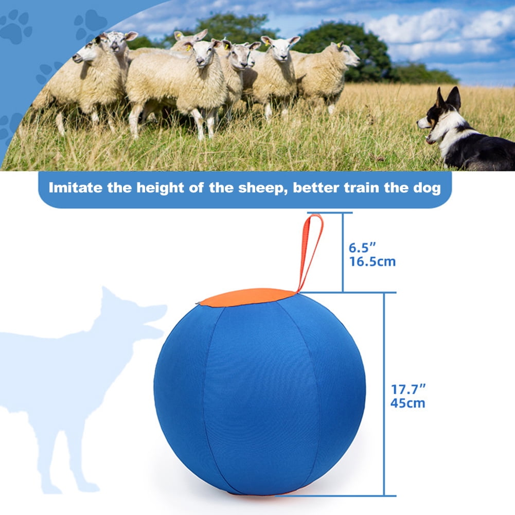 BeesClover Herding Ball For Dogs Horse Ball 17.7 Large Ball With Air Pump For Play Hurding Ball Hearding Ball Toys For Horses Stall Toys Outdoor Training Walmart