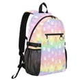 thumbnail image 2 of JIALIOU 14" Laptop Backpack Waterproof Airline Approved Stylish Casual Daypack for Travel Business College Work, Rabbits Cats Tigers Dogs, 2 of 8