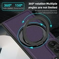 thumbnail image 2 of ELEHOLD Case for Samsung Galaxy Z Fold 7, Shockproof Magnetic Phone Case with 360° Ring Kickstand,Purple, 2 of 5