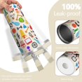 thumbnail image 2 of 30 Oz Tumbler Football Physical Education Teacher Tumbler with Lid and Straw, Birthday Gift Cup for Friend Women Men Coffee Travel Mug Thanksgiving Day Halloween Christmas Gift Water Bottle, 2 of 7