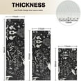 thumbnail image 4 of Black Halloween Letter Bat Pattern Kitchen Rugs Sets Of 3,Kitchen Runner Rugs Non Skid Washable,Decorative Kitchen Floor Mats for Kitchen,Sink,Laundry,17"x30"+ 17"x47" + 17"x59", 4 of 6