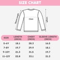 thumbnail image 2 of Cooraby 5 Pack Girls' Long Sleeve Tees Kids T-Shirts Soft Toddler Girls Crewneck T-Shirts, 2 of 9