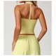 thumbnail image 2 of Chaleco de Yoga for mujer, ropa interior deportiva ajustada en forma de V for belleza en la espalda, chaleco deportivo for ejercicio de carrera, almohadilla for pechos extraíble, 2 of 6