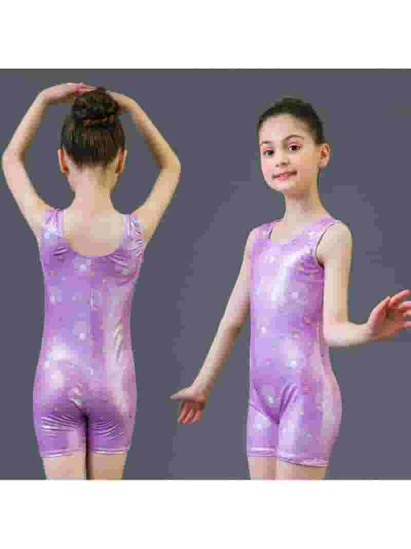 送料無料 通販 for Leotard Gymnastics Peal Shell URMAGIC Girls Kid Toddler Gymnastics