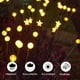 thumbnail image 4 of Wosthever Luz de tierra Solar impermeable ahorro de energía luces de inundación a prueba de frío de larga duración iluminación de paisaje Iluminación y accesorios 8 lámpara blanca, 4 of 6