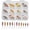 Type B ( 12pcs ), variant on Trout Fishing Spoon Lure Set Single Hook Trout Lures Hard Metal Baits Mini Fishing Jig Spoon Lures for Perch Char Crappie