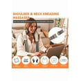 thumbnail image 2 of Ergonomic Trapezius Relief Massager - Home-Use Deep Kneading Cervical Therapy Shawl for Shoulder & Neck Tension Alleviation, Gray Relaxation Tool for Stress Relief and Muscle Recovery, 2 of 6