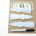 thumbnail image 3 of 3 Opalite Ornamental Tomahawk Heads #9524  Ax Axe Hatchet, 3 of 3