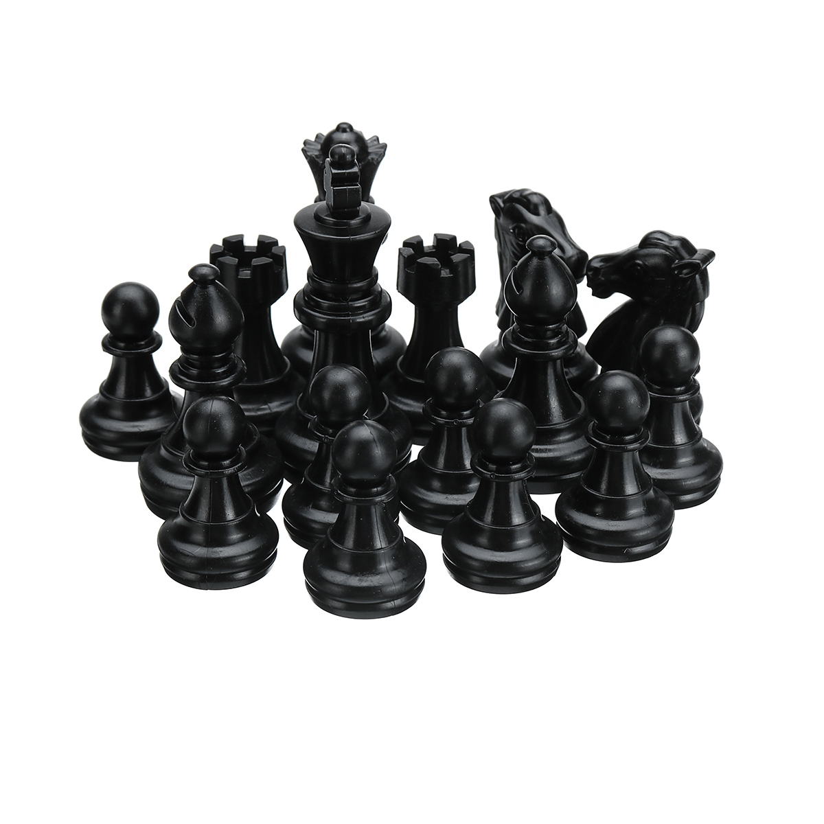 32 PCS Replace Wooden Carved Chess Pieces Hand Crafted Set Large 49mm   **！