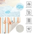 thumbnail image 3 of Yayeee Bath Rugs for Bathroom Floor Set of 2 Non Slip Fluffy Soft Absorbent Mat, Beige Nautical Pattern, 3 of 7