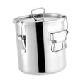 thumbnail image 3 of kowaku Stainless Steel Airtight Canister Container Cookie Sealable Container Oil Storage Can Kitchen Bucket for Preservation Storage 14L, 3 of 9