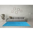 thumbnail image 3 of Ahgly Company Indoor Rectangle Persian Light Blue Bohemian Area Rugs, 4' x 6', 3 of 4