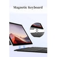 thumbnail image 4 of Ultra-Slim Portable Wireless Bluetooth Type Cover Keyboard with Multi-Touch Trackpad & 7 Adjustable Backlight Colors for Microsoft Surface Go / Go 2 / Go 3 / Go 4 Protective Keyboard Case,Black, 4 of 7